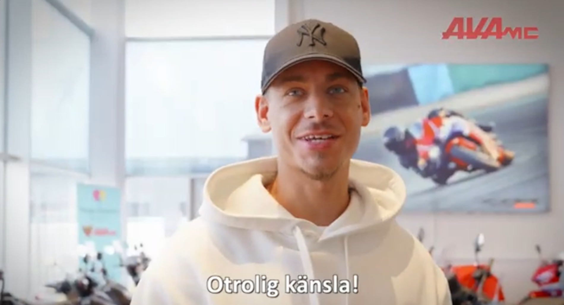 Otrolig känsla av en ny hoj!