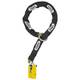 ABUS Larmlås kombination 8077 Granit Detecto X-Plus 100db 12KS120 black loop
