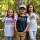Indian Kids White Bike Racing Tee / Barn