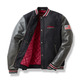 Indian Varsity Bomber Jacket Black