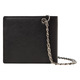 Indian Leather Chain Wallet, Black / Plånbok