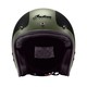 Indian Open Face Helmet Matt Black/Green Storlek XL & 2XL
