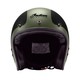 Indian Open Face Helmet Matt Black/Green Storlek M, L, XL & 2XL