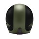 Indian Open Face Helmet Matt Black/Green Storlek XL & 2XL