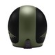 Indian Open Face Helmet Matt Black/Green Storlek M, L, XL & 2XL