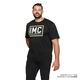 Indian Mens Rectangle IMC Tee, Black