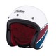 Indian White Stripe Open Helmet Storlek L & XL
