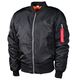 Grand Canyon Bikewear Textiljacka Bomber Svart Storlek M & XL