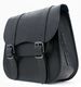 Ledrie Single sided saddlebag Black