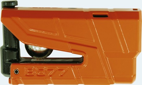 ABUS Skivbromslås 8077 Granit Detecto X-Plus 100db larmlås orange