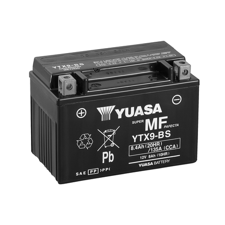 BATTERI YTX9-BS MED SYRA