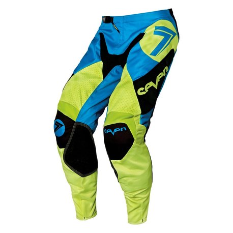 Seven Youth Rival Zone Pant Cyan/Black Barn Storlek 18 & 22