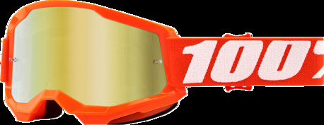 100% Strata 2 Goggles Orange Mirror Gold 100% Strata 2 Goggles Orange Mirror Gold