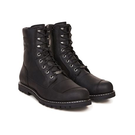 Indian Men´s Lace-Up Boots Black Storlek USA 10 / UK 9 / 43