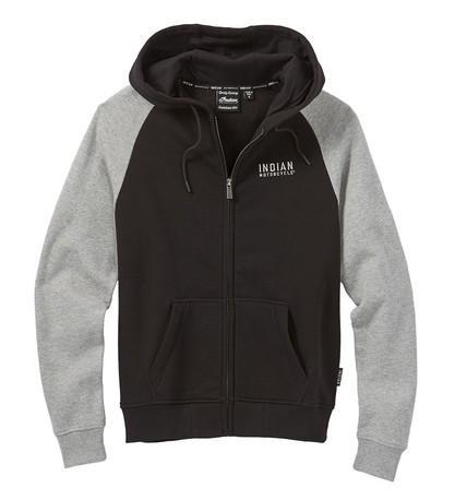 Indian Womenswear Black Longsleeve Contrast Hoodie Storlek S, L & XL