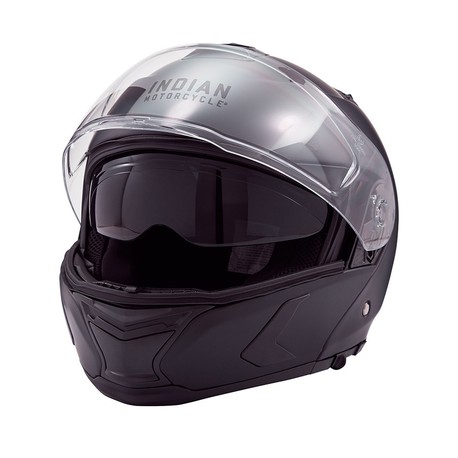 Indian Modular Matte Helmet black Storlek XS & S