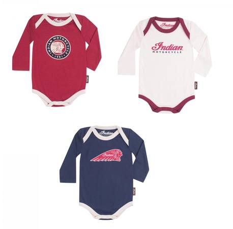 Indian Bodysuit 3-pack Storlek 12-18 månader Indian Bodysuit 3-pack Storlek 12-18 månader