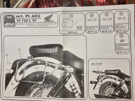 Givi Väskhållare Special PL603