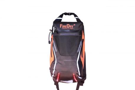 4light FireDry Backpack 20L Black/Orange // Ryggsäck