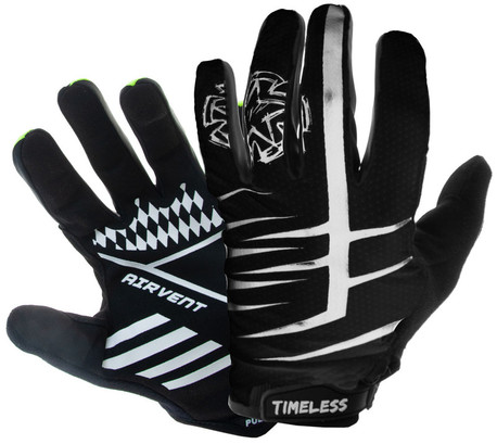 Timeless X-Fighter MX Handske Svart/Vit Timeless X-Fighter MX Handske Svart/Vit