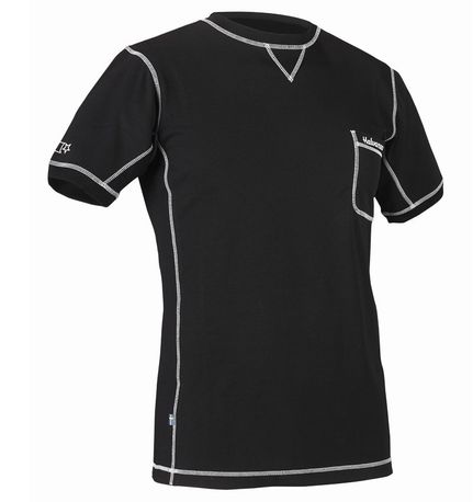 Underwear T-shirt LIGHT SHIRT Black Coolmax® Storlek XS, S & XL Underwear T-shirt LIGHT SHIRT Black Coolmax® Storlek XS, S & XL