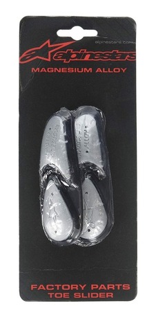 Alpinestars Toe Slider Magnesium passar alla stövlar fram till -2014