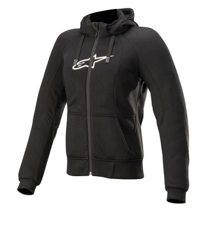 Alpinestars Hoodie Dam Chrome Svart Storlek S, M & 2XL