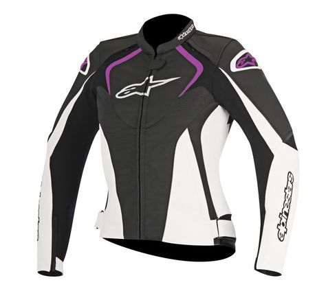 Alpinestars Skinnjacka Dam Jaws Svart/Rosa Storlek 38 & 46 Alpinestars Skinnjacka Dam Jaws Svart/Rosa Storlek 38 & 46