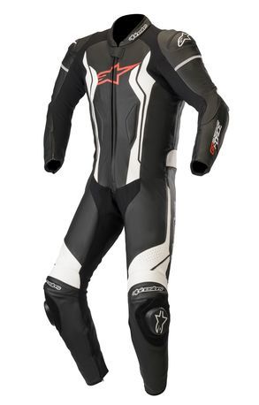 Alpinestars Skinnställ GP Force 1 PCS  Svart/Vit Storlek 54