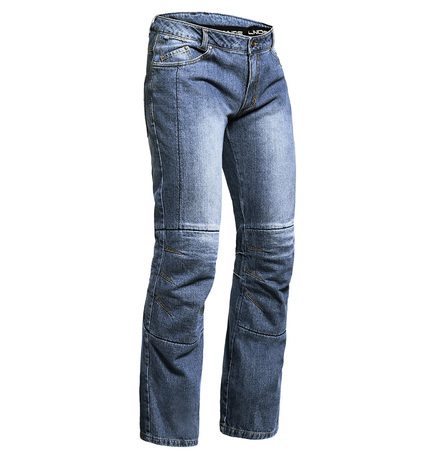 Lindstrands Jeans Wrap Blå Storlek M