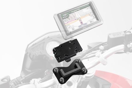 QUICK-LOCK GPS-Mount Black. Shock absorbent.