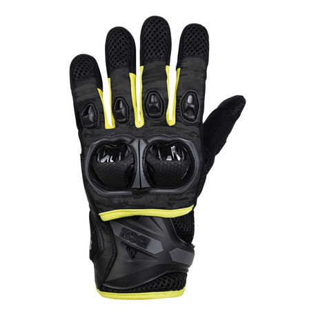 Tour LT Glove Montevideo-Air S black-grey-yellow Storlek S, M & L