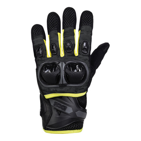 IXS Tour LT Glove Montevideo-Air S black-grey-yellow Storlek S & M IXS Tour LT Glove Montevideo-Air S black-grey-yellow Storlek S & M