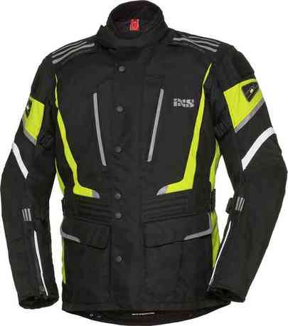 IXS Tour Jacket Powells-ST black-fluoyellow Storlek M IXS Tour Jacket Powells-ST black-fluoyellow Storlek M