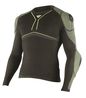 D-Core Armor Tee LS Nero/Giallo-Flue Storlek S & L