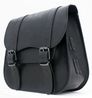 Ledrie Single sided saddlebag Black