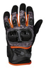 Tour LT Gloves Montevideo-Air S black-silver-orange Storlek L