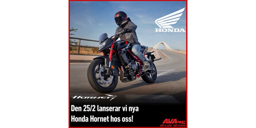 Lansering av Honda Hornet