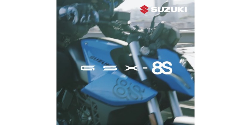 Suzuki GSX-8S i butiken från 19 maj